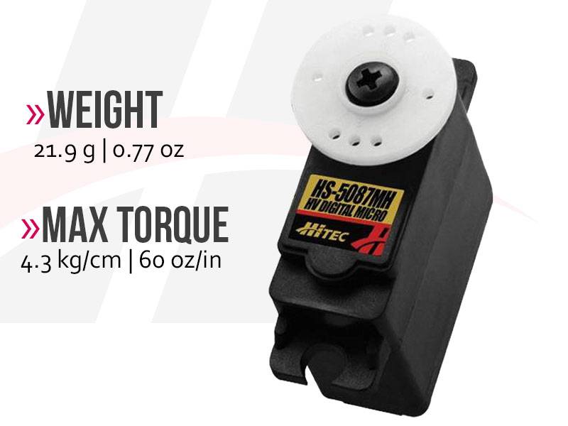 Hitec HS-5087MH HV Premium Digital Metal Gear Micro Servo – Gator RC