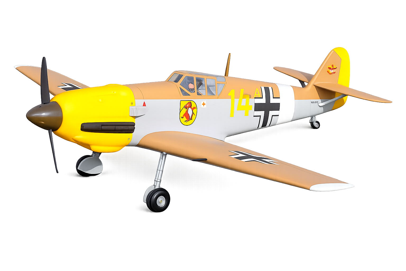 Seagull Models Bf 109E-4 Trop 20cc ARF - 64