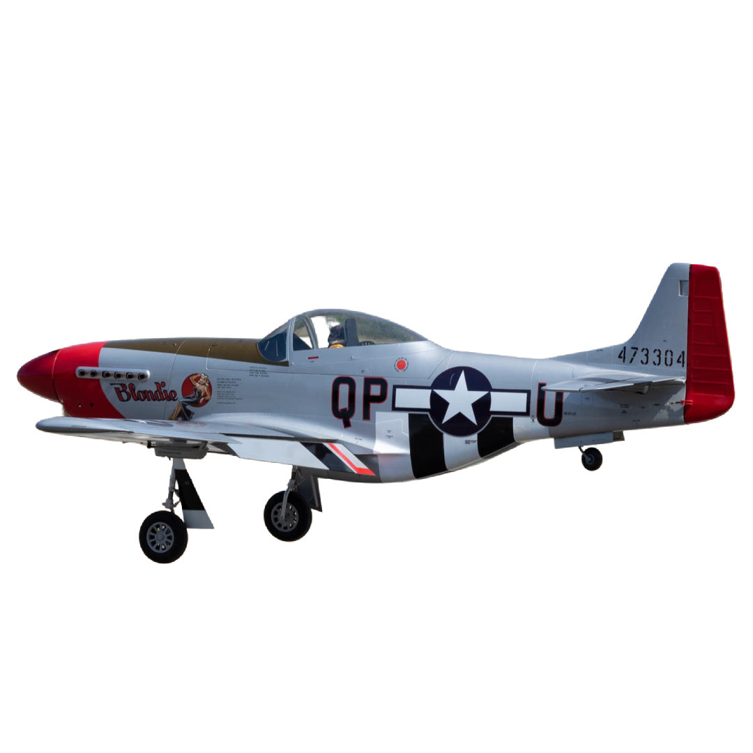 ARF Model Aircraft Giant Scale Warbird 50-60cc P-51D Mustang