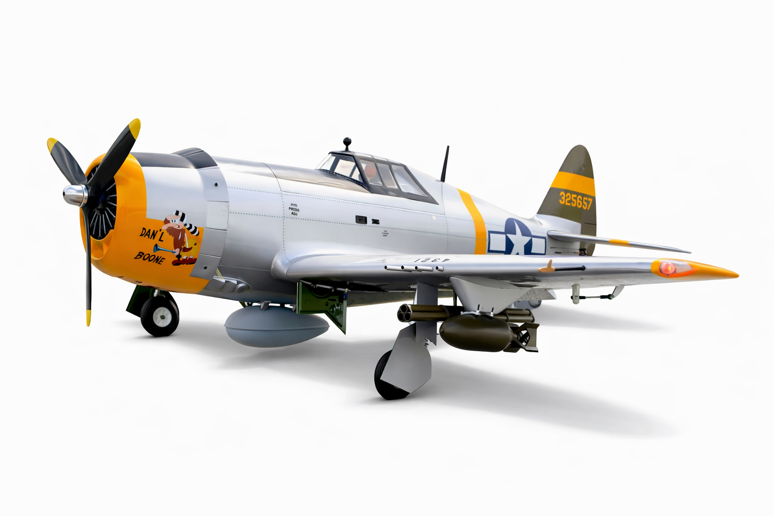 P-47 Thunderbolt Dan'l Boone 80” RC Warbird ARF | Seagull Models
