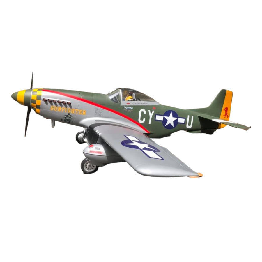 P51 Tech One Rc RC Airplane P-51 Mustang 1000mm EPP Funfly Plane