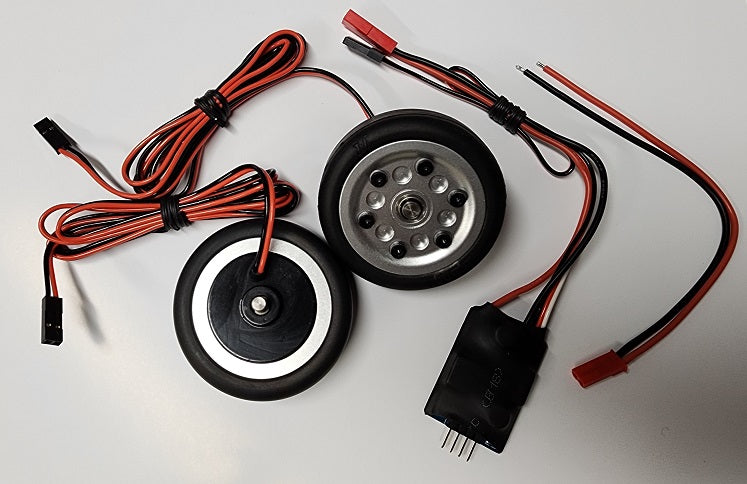 JP Brand 50MM Wheel and Brake system for the Sebart 90MM 1.4M Jets