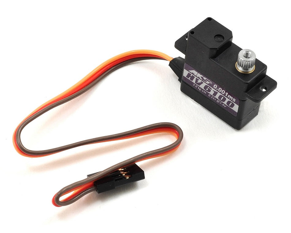 metal gear servos MKS HV6100 Metal Gear Mini Glider Wing Servo (High Voltage)