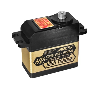 その他 Micro@GP MKS HV777A+ Coreless Titanium Gear High Torque Digital Servo (Wide
