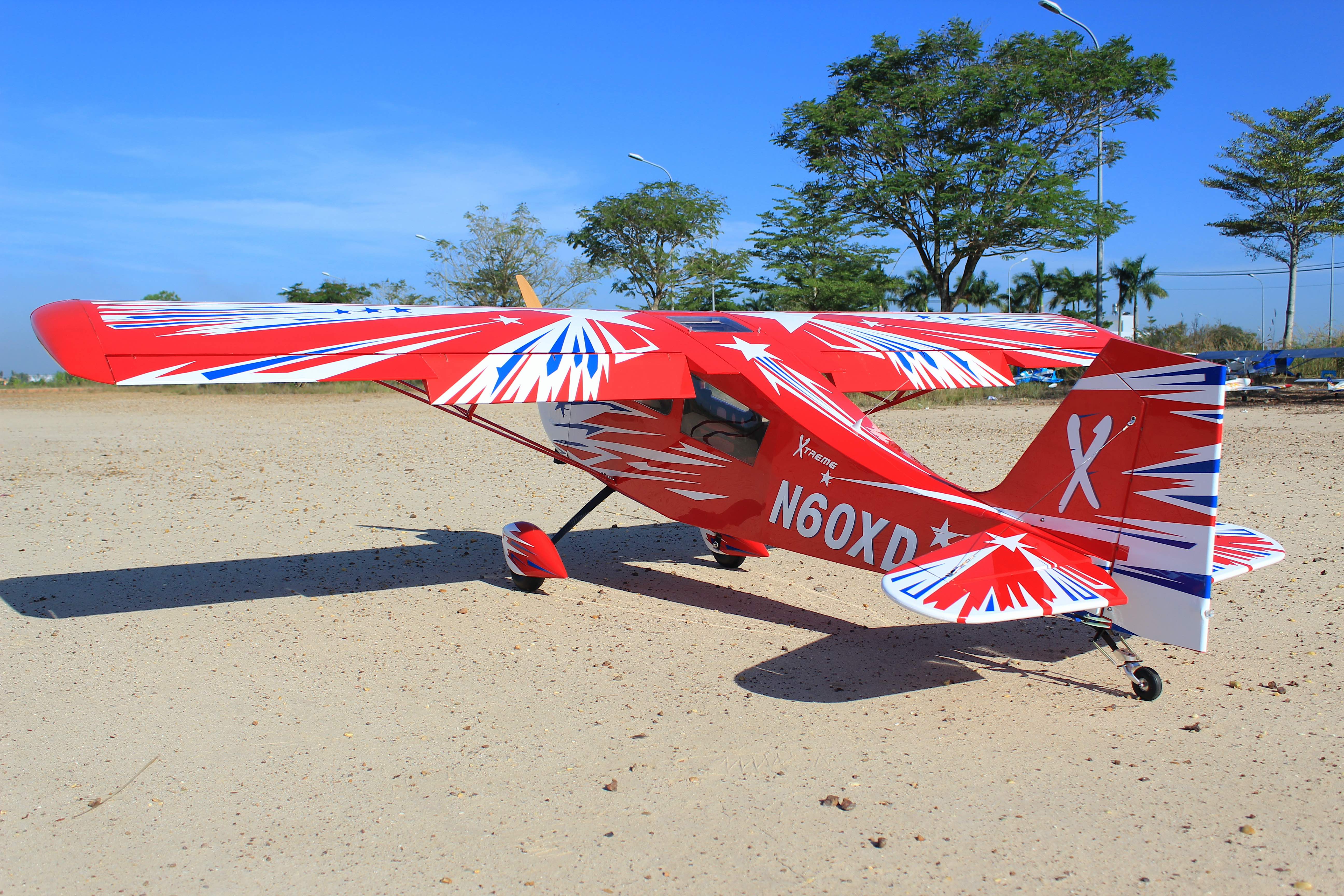 Seagull Models Champion Xtreme Decathlon, Red, V2 (ARF) 70 to