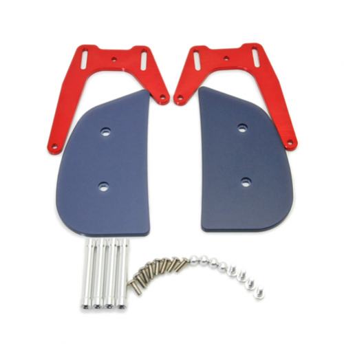 Secraft Transmitter Tray Handrests - Red – Gator RC