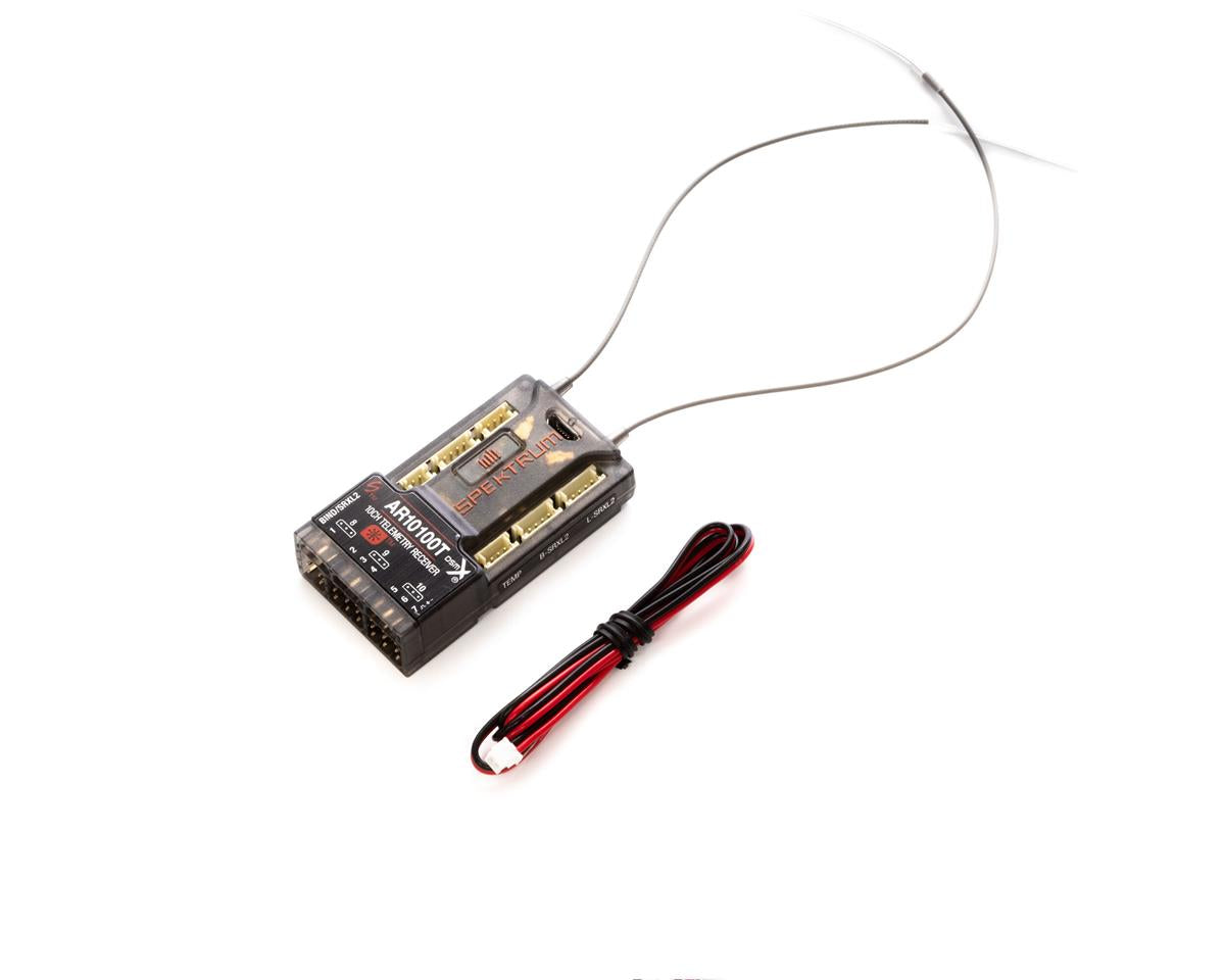 Spektrum RC AR10100T 10-Channel DSMX Telemetry Receiver – Gator RC