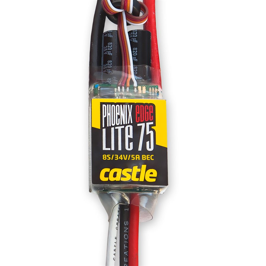 Castle Creations Phoenix Edge Lite 75 25V 75-Amp ESC w/5-Amp BEC
