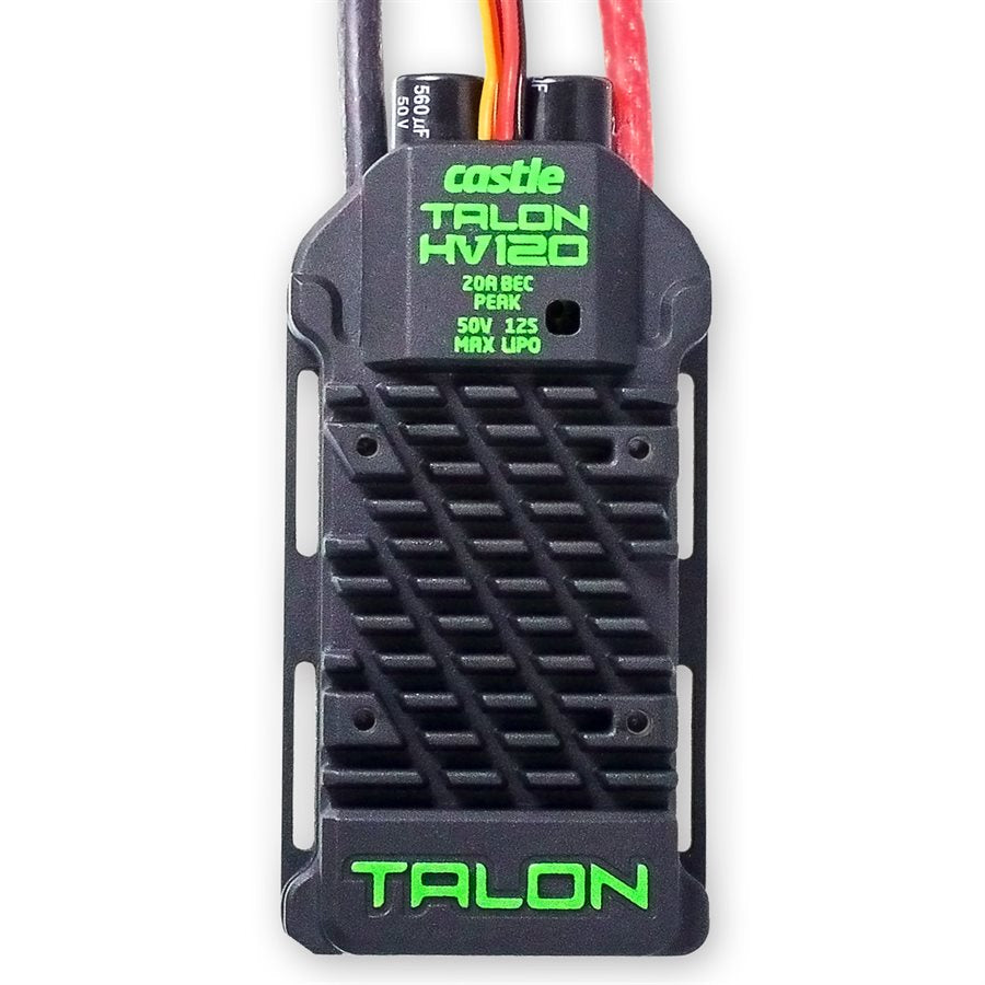 Castle Talon HV 120 ESC | 12S LiPo 6000W | Gator-RC – Gator RC
