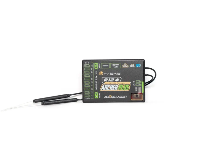FrSky Archer Plus SR12+ Stabilized Receiver – 12 Channel ACCESS / ACCST FBUS RX