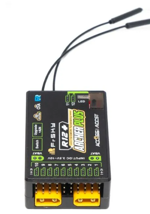 FrSky ACCESS Archer Plus SR12 Stabilized Receiver with 12 Channel Ports