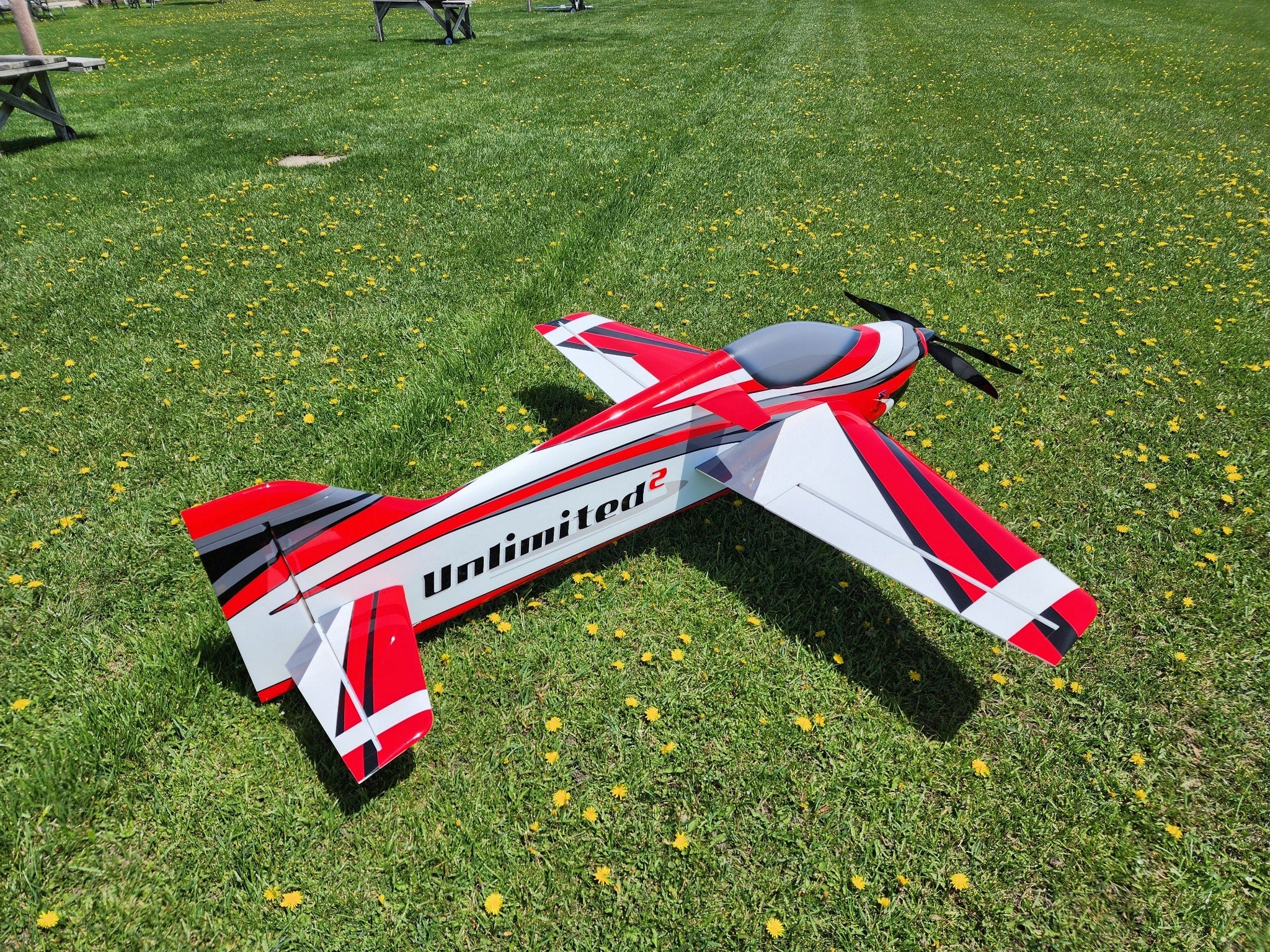 Unlimited², Red/Black/Silver, F3A Air – Gator RC
