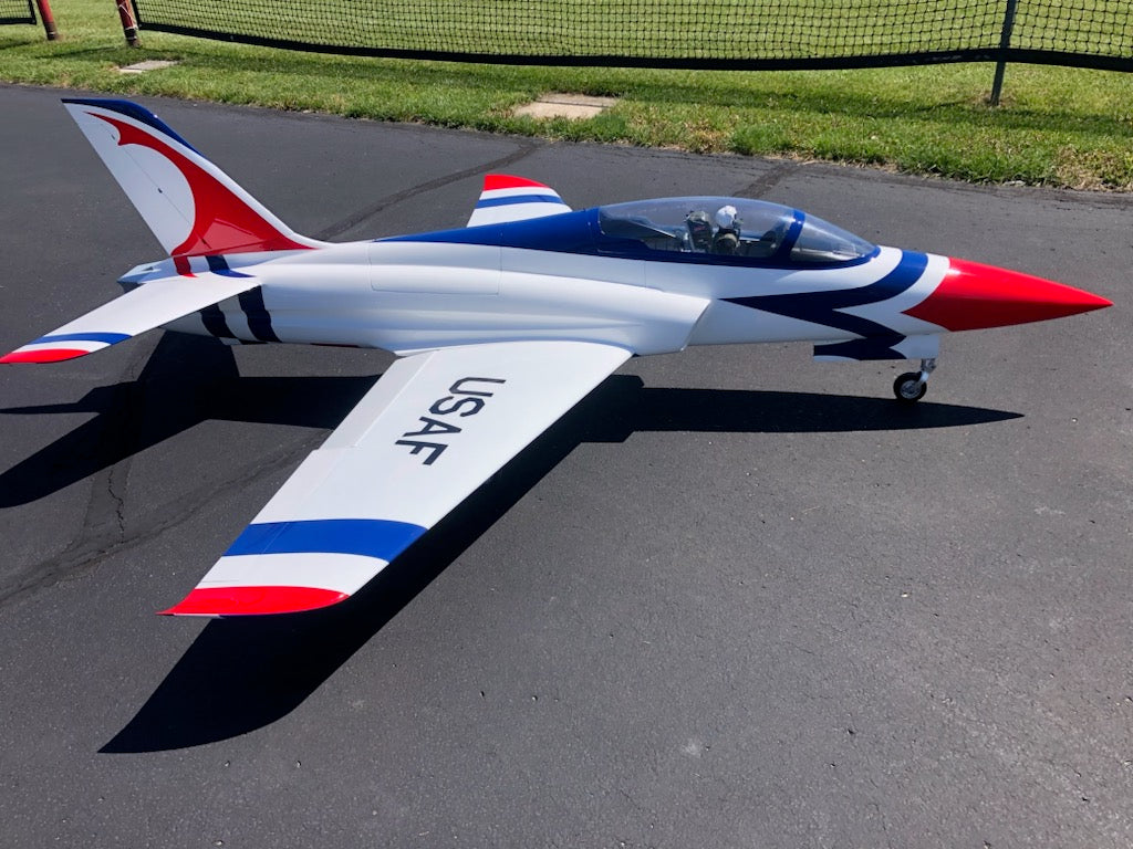 Top RC Model Odyssey Sport Jet, Thunderbird Scheme – Gator RC