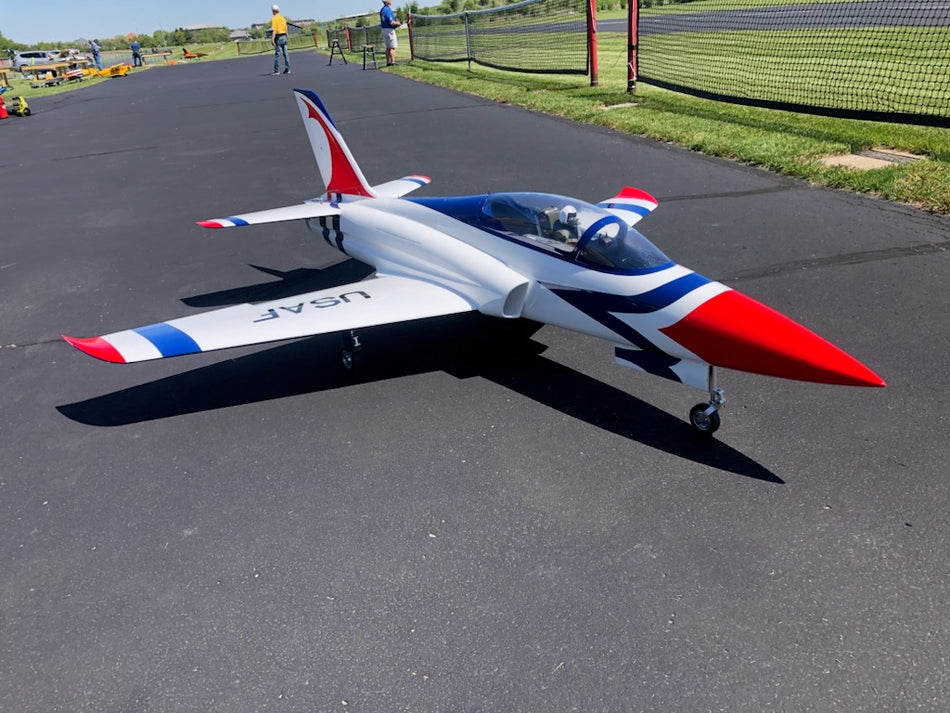 Top RC Model Odyssey Sport Jet, Thunderbird Scheme