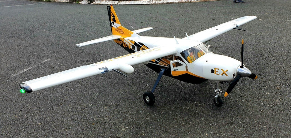 Cessna Grand Caravan, Yellow/Black, Cowling, Seagull Models