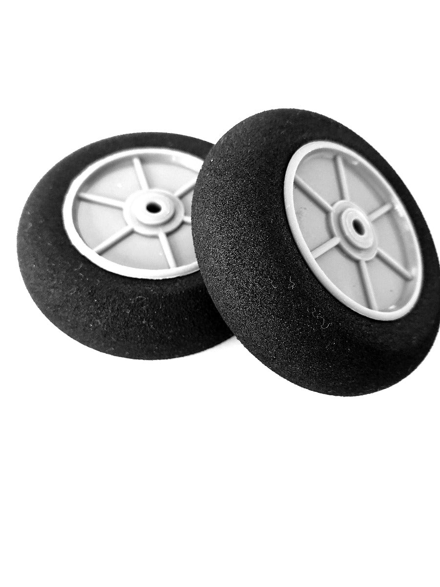 Foam Plastic Hub Wheel Set (various sizes), Gator-RC
