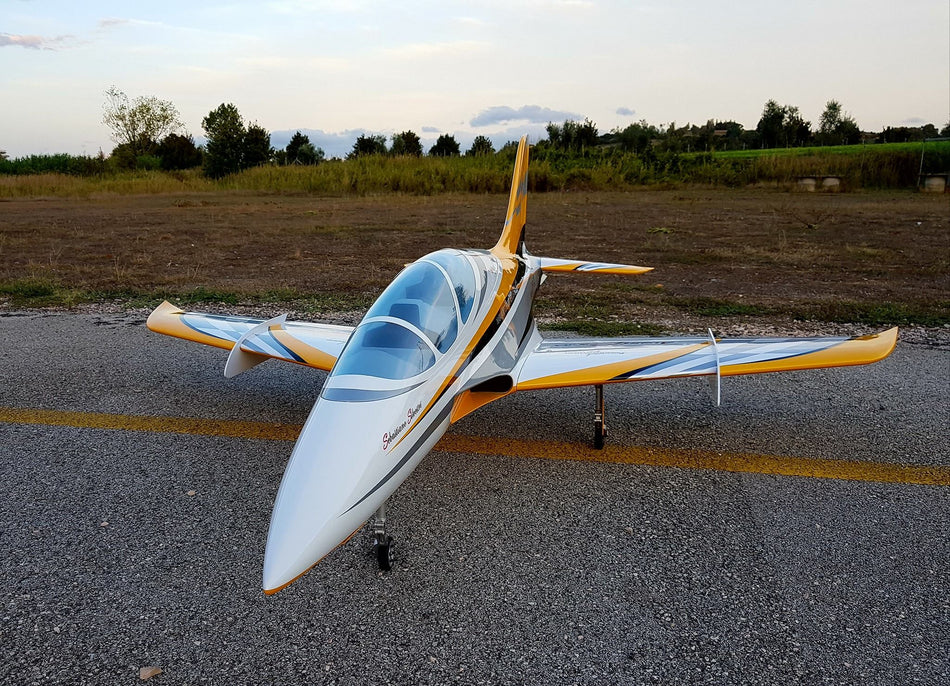 Avanti XS Jet, Yellow/Silver/White(ARF), SebArt