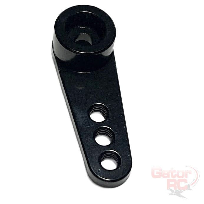 Servo Arm, 20mm (.78") 23T for JR/Spektrum Aluminum, Black (Gator)