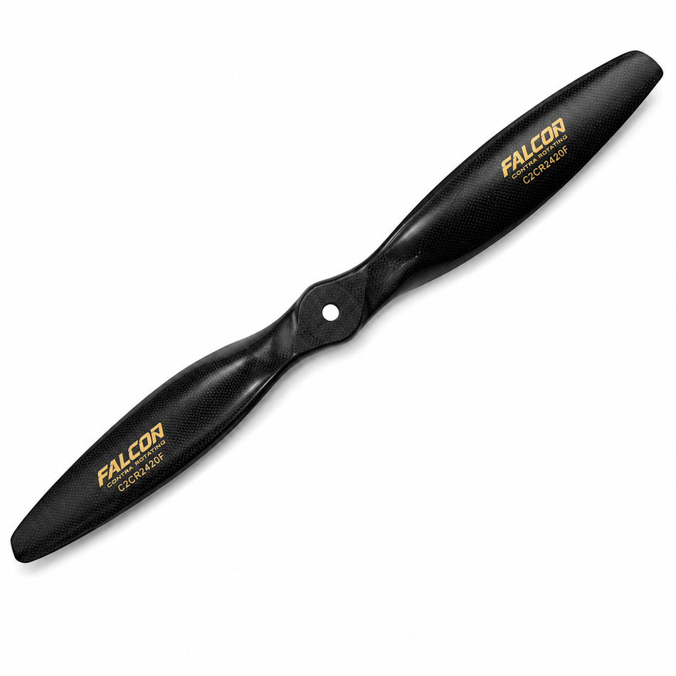 Falcon 24x20 Carbon Fiber Contra Rotating Front F3A Propeller
