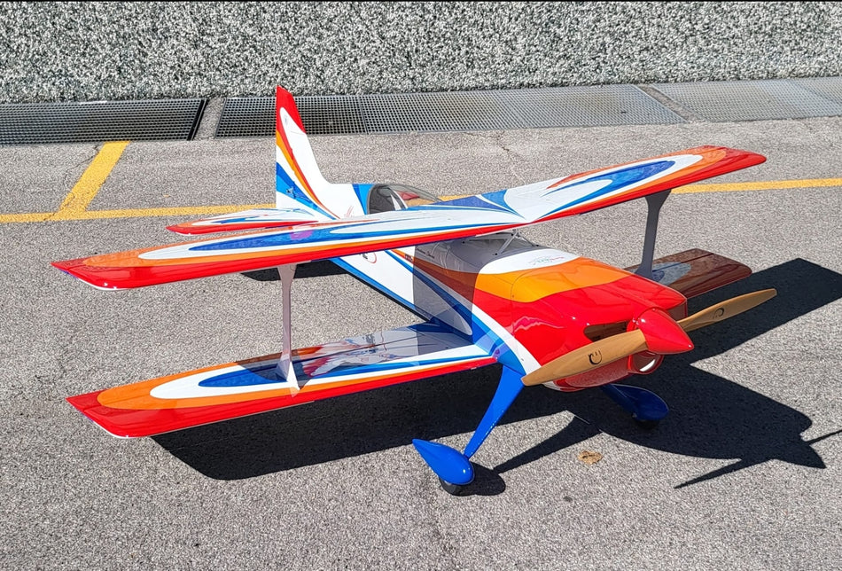 Miss Ultimate, 86" Wingspan, Blue/White/Orange/Red, SebArt