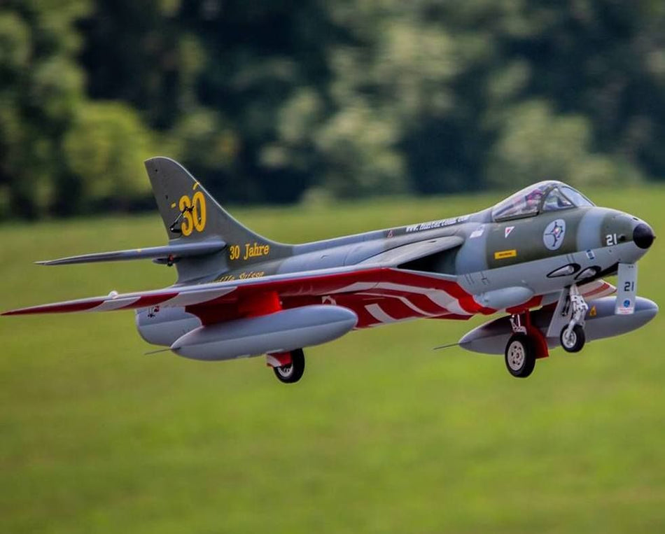 Hawker Hunter Jet, Swiss Scheme, Top RC Model