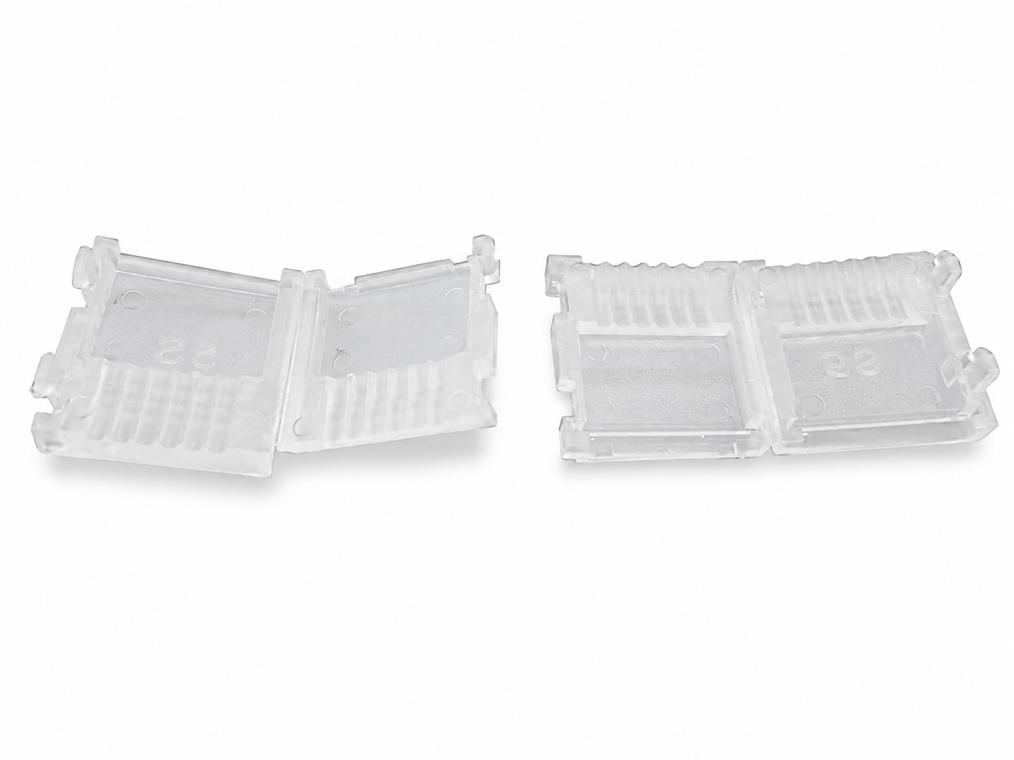wire protectors on white background