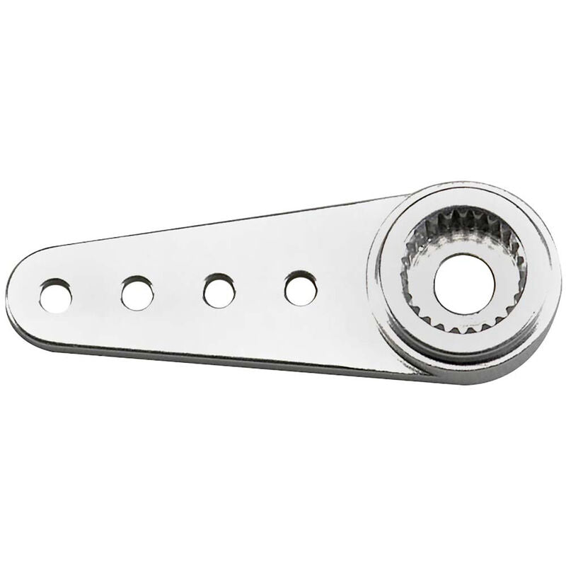 Servo Arm, 30mm (1.18") x 2.5mm, JR / Spektrum 23T Aluminum, Silver (Gator)