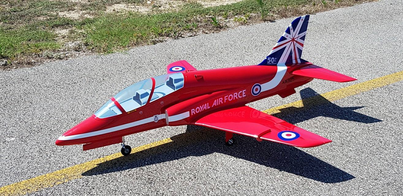 SebArt Mini BAe Hawk T1 V2 Red Arrows ARF | Gator RC