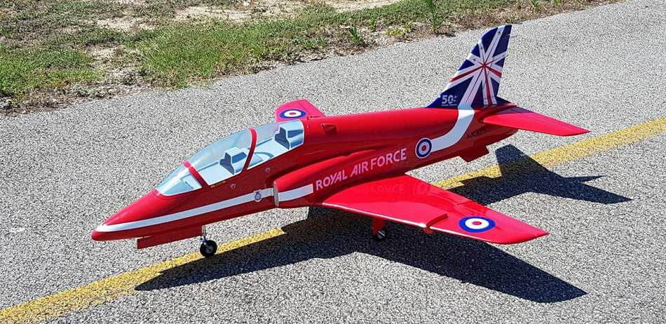 Mini BAe Hawk T1 V2, Red Arrows (ARF), SebArt