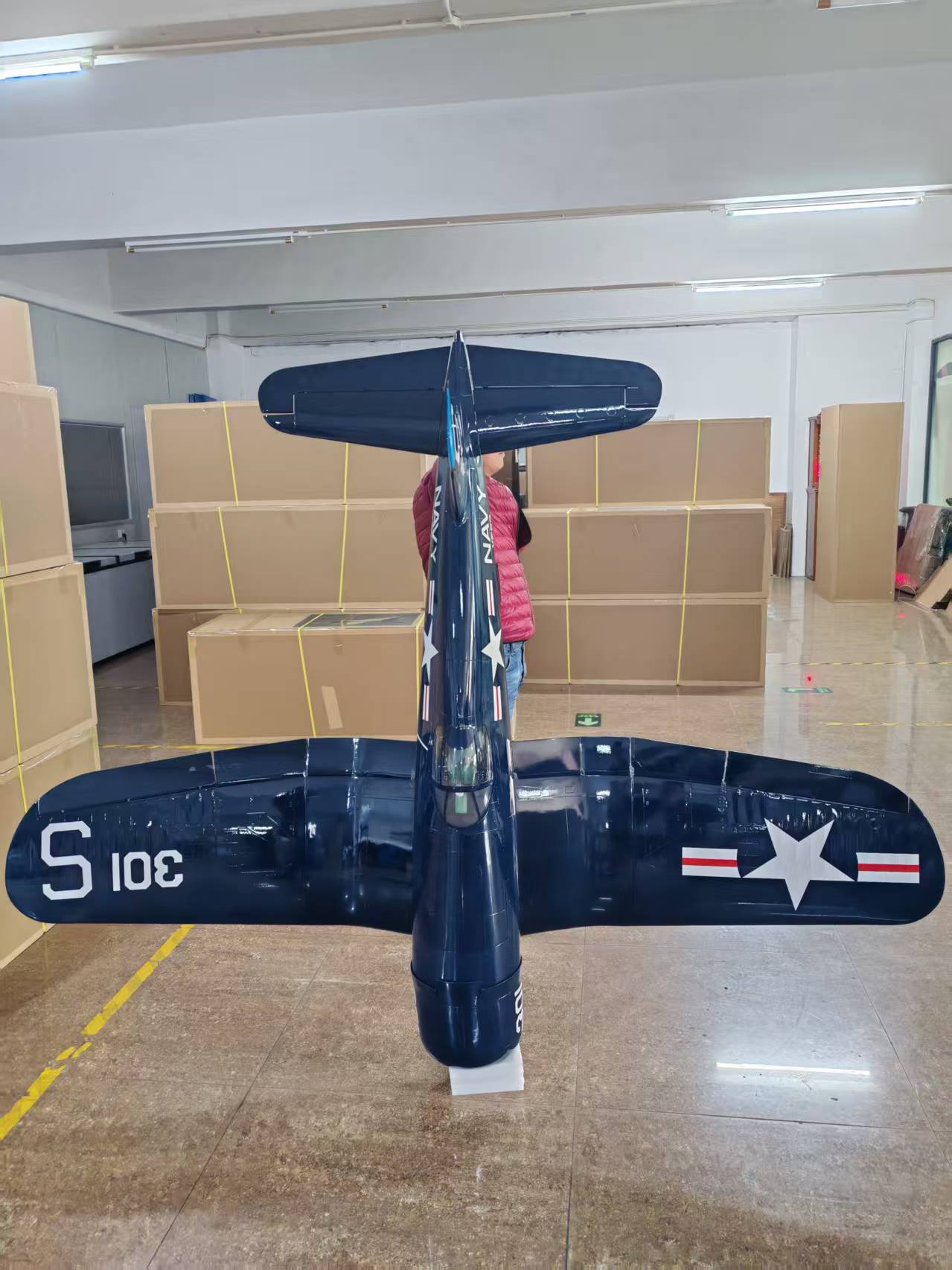 Top RC Model F4U Corsair, Navy VF53 92