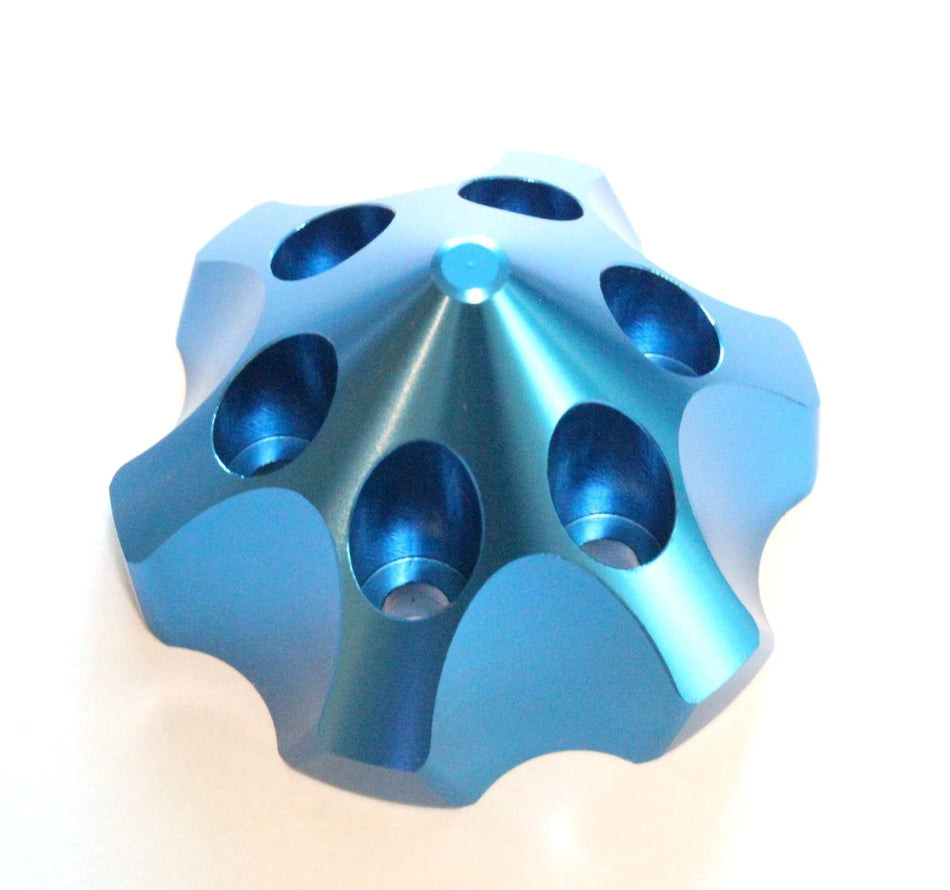 3D Aluminum Spinner for DLE111/DA100/TMM-53/TMM-106/3W  (Gold or Blue)