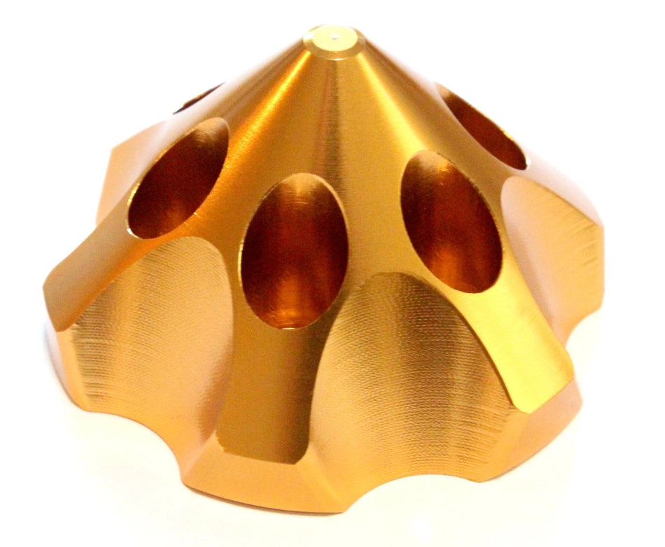 3D Aluminum Spinner for DLE111/DA100/TMM-53/TMM-106/3W  (Gold or Blue)