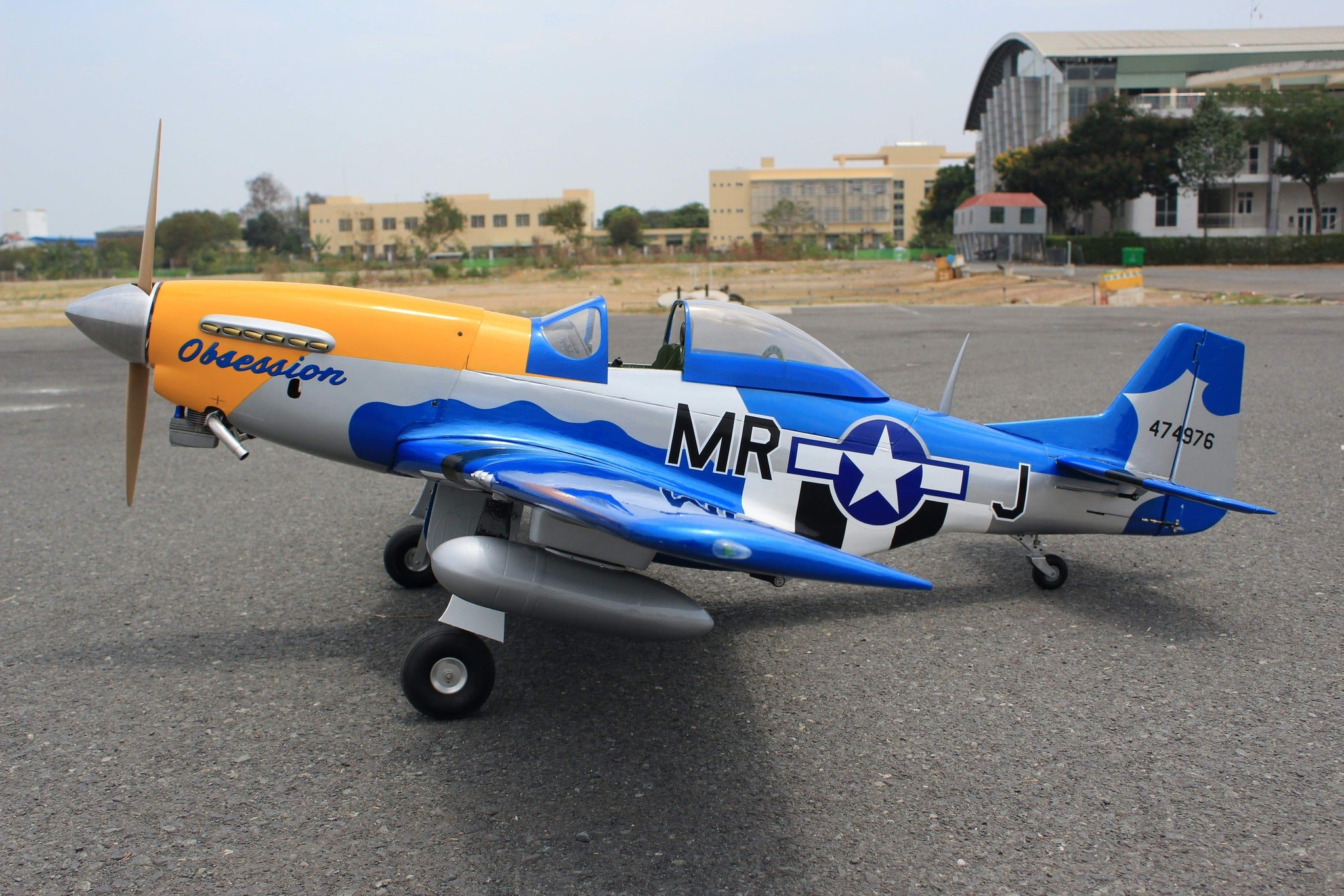 P-51D Mustang Obsession 71” RC Warbird ARF | Seagull Models – Gator RC