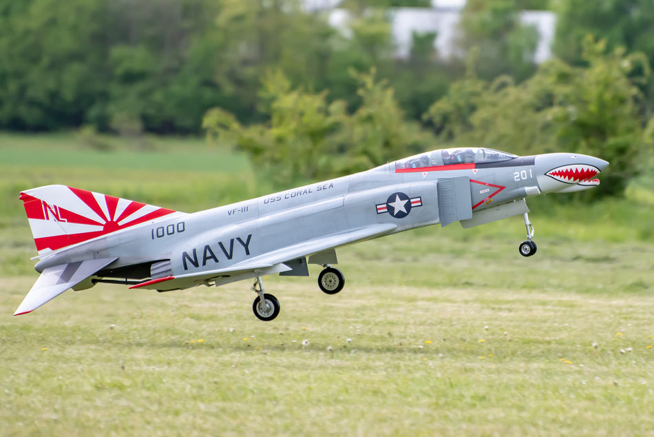 F4 Phantom, Navy, TopRC Model (Includes TRCM retracts)