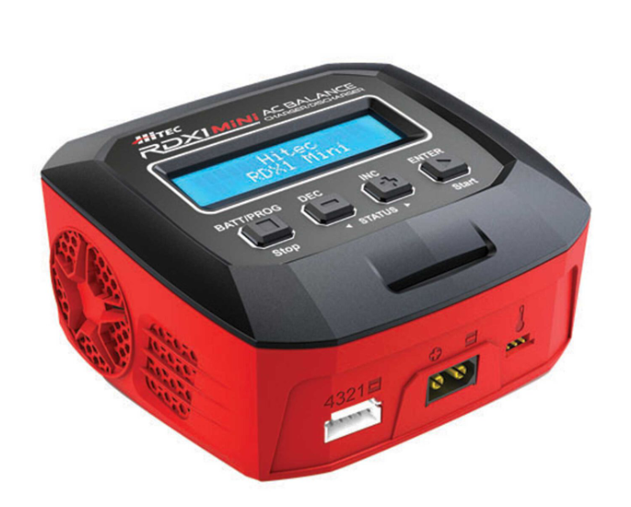 Hitec RDX1 Mini AC Charger Item No. HRC44295