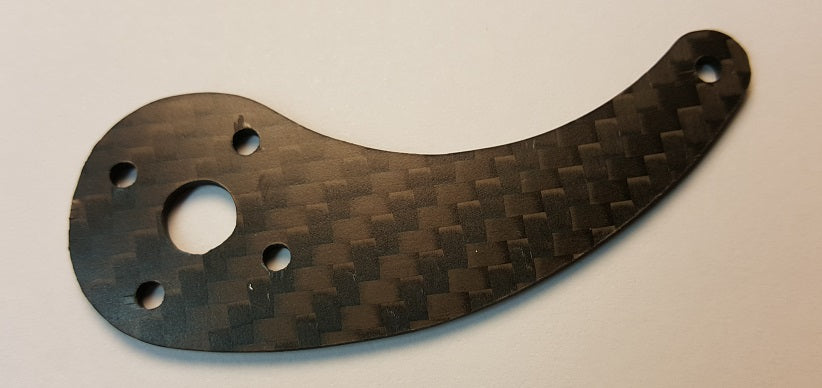 Servo Arm, Carbon Fiber, 50mm w/ Offset (Gator)