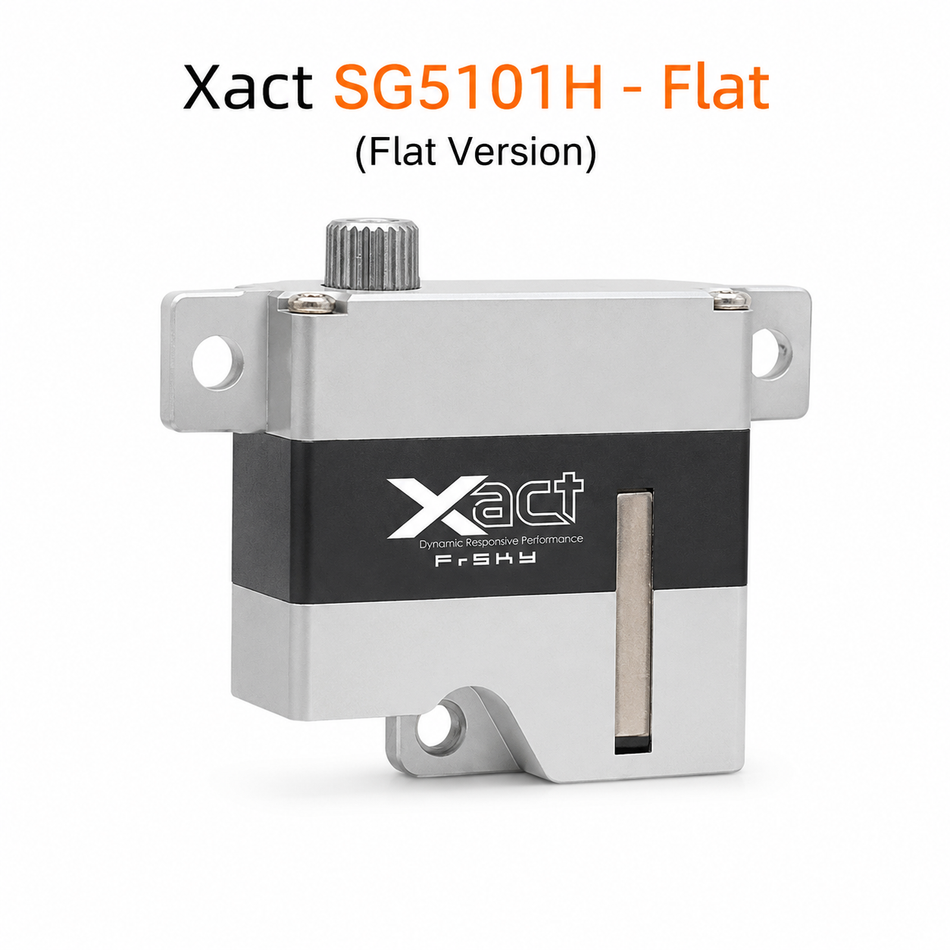 FrSky Xact SG5101H HV Digital Coreless Wing Servo (Vertical or Flat Lug) 19kg, 0.10 sec