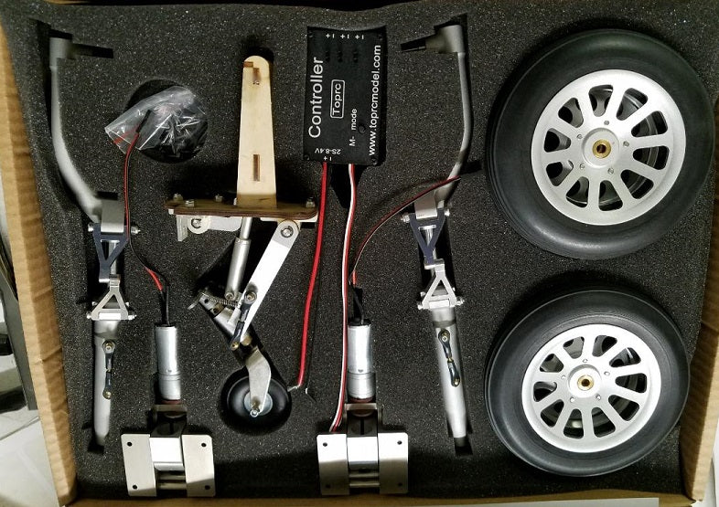 Electric Retract, P-51 Mustang, TopRC Model