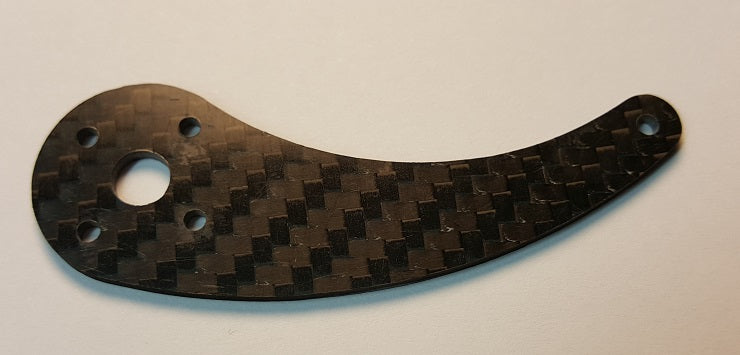 Servo Arm, Carbon Fiber, 60mm w/ Offset (Gator)