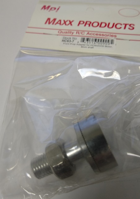 Maxx Products Front Prop Adapter for HC63xx motor