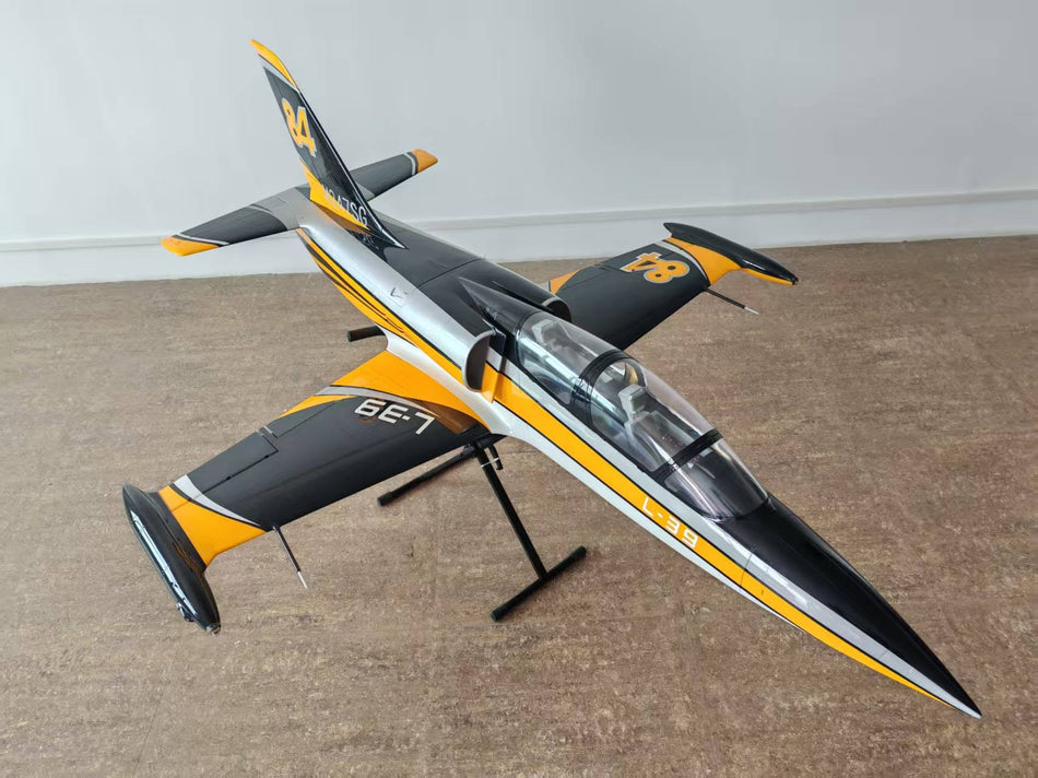 TopRC Model L-39 Albatros, Yellow/Black, with TRCM Electric Retracts