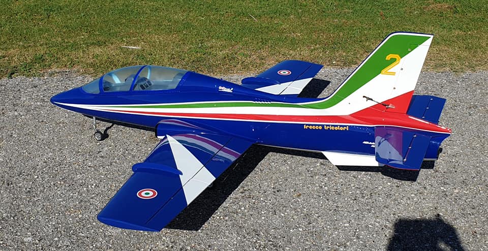 SebArt MB-339 XS 120mm Jet 1.9m (Blue/White/Red/Green) ARF (no