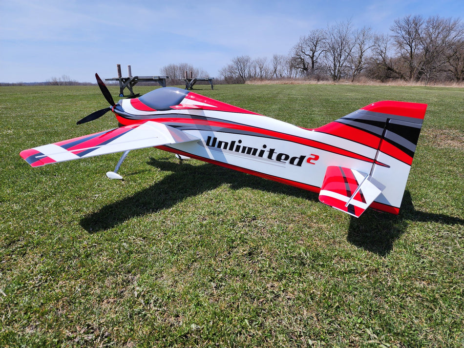 Unlimited², Red/Black/Silver, F3A Air