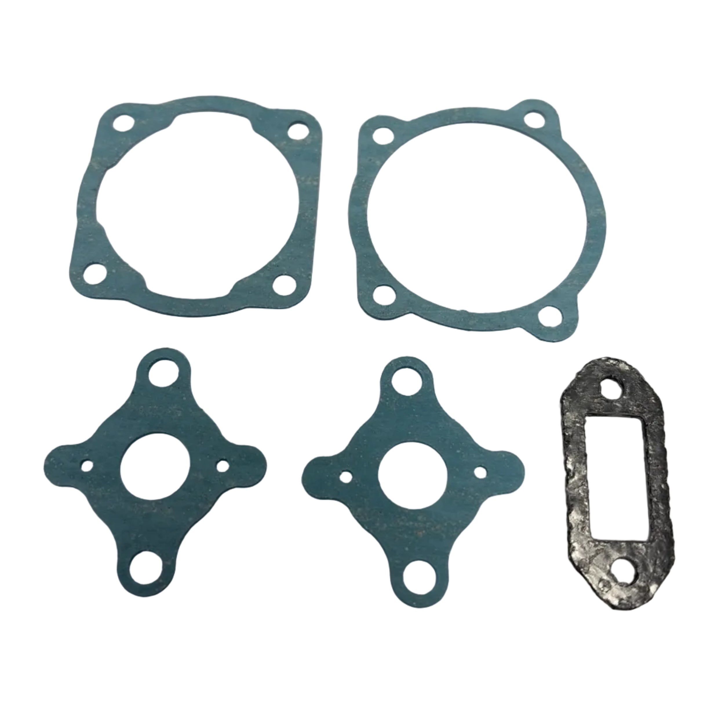 Set of gaskets on a white background. 15cc Parts for Stinger Engines