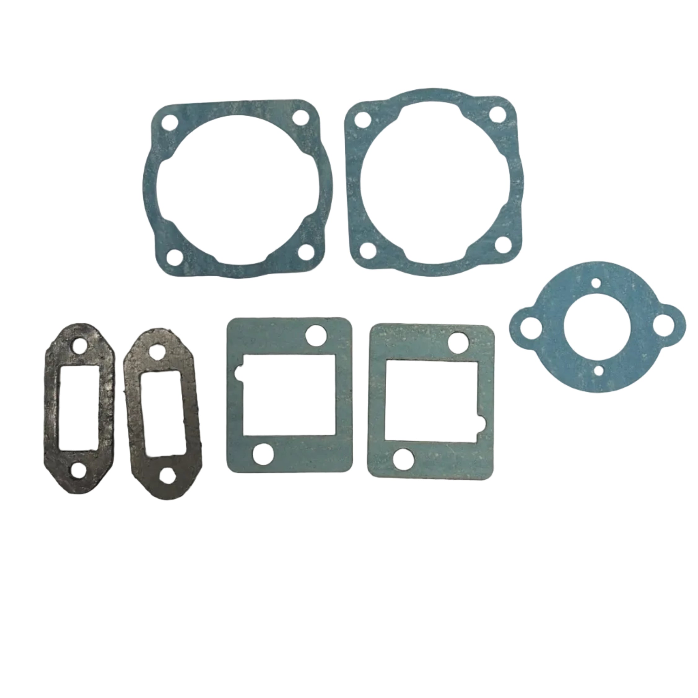 Set of gaskets on a white background. 40cc Parts for Stinger Engines