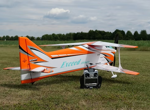 BJ Craft Exceed/Muscle Cloud 2 Meter F3A Biplane In Orange scheme now