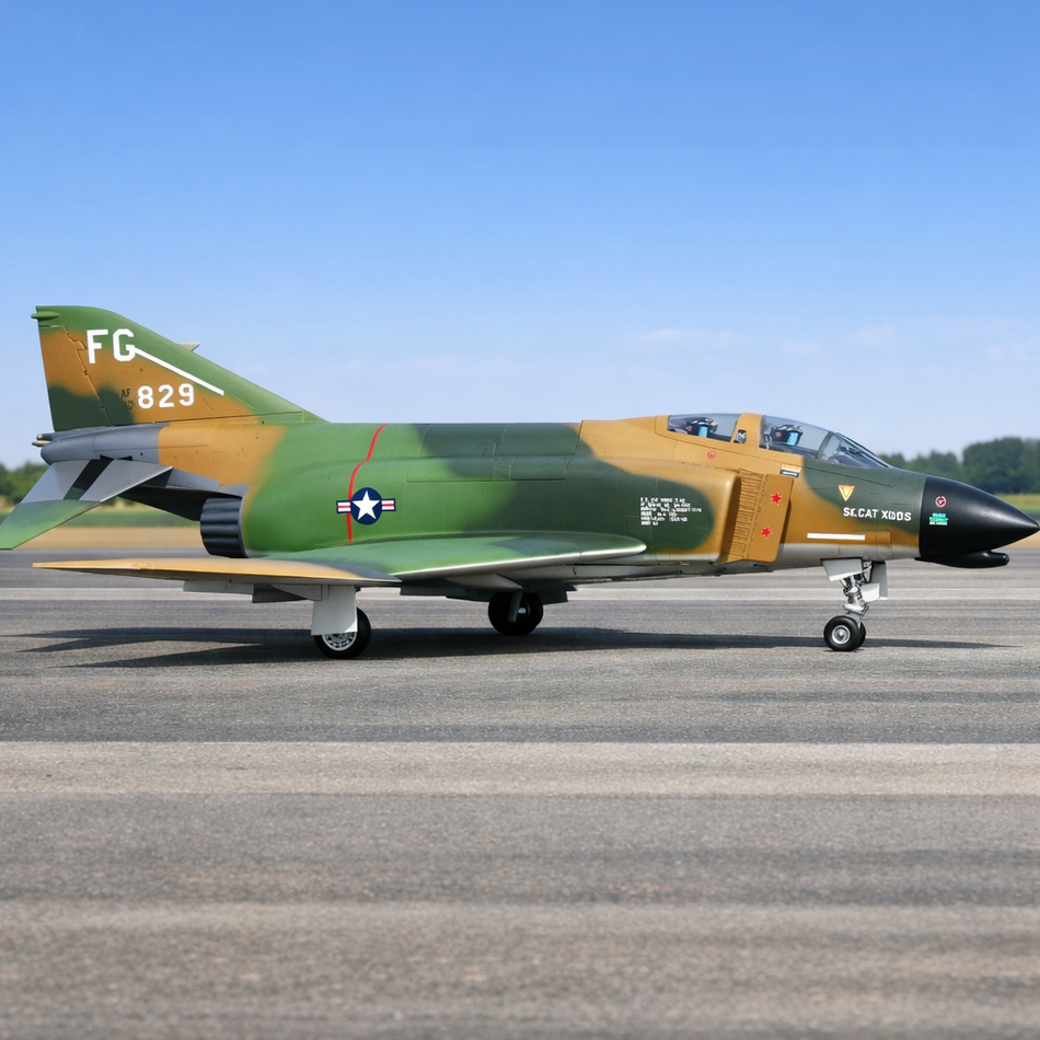 F4 Phantom, Col Old's Scat, TopRC Model (Includes retracts)