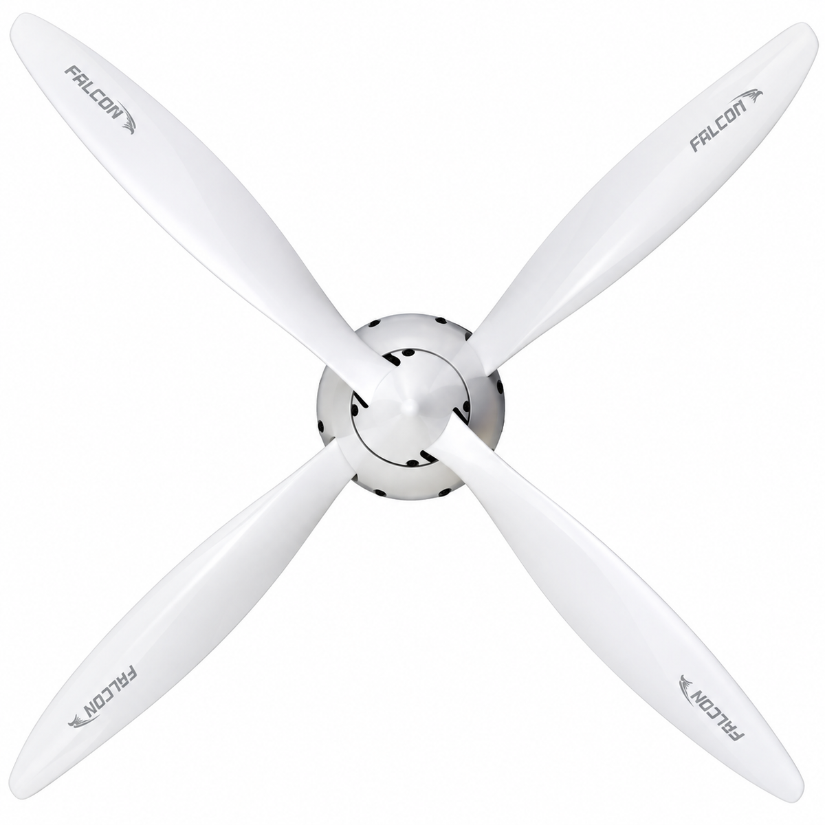 Falcon 24x20 Rear Contra Carbon Fiber Propeller – White (F3A Electric)