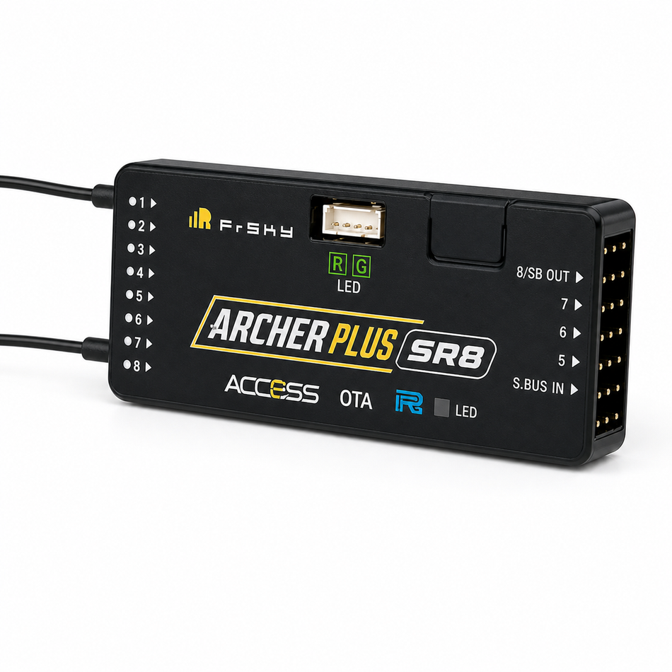 FrSky Archer Plus SR8 Receiver – 8 Channel Stabilized ACCESS