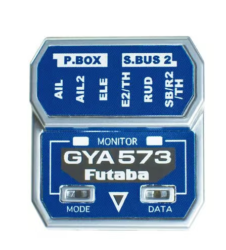 Futaba GYA573 electronic component on a white background